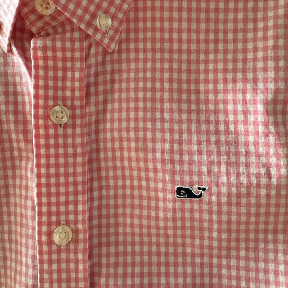 Boys Vineyard Vines Whale Shirt size Large